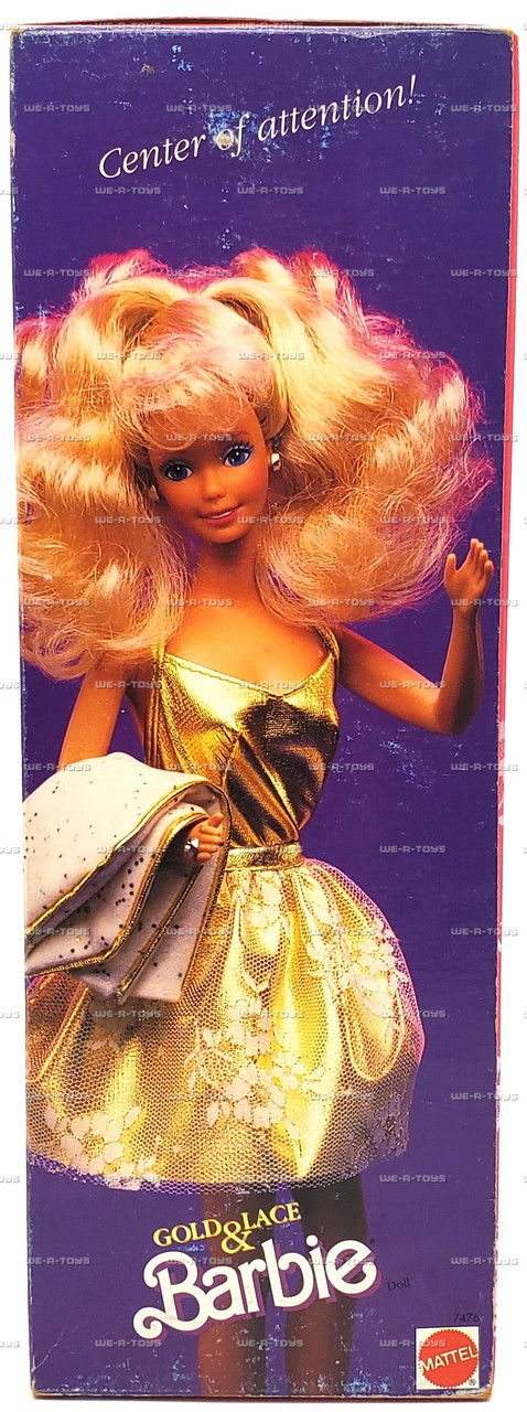 Barbie Gold and Lace Doll 1989 Mattel #7476 - We-R-Toys