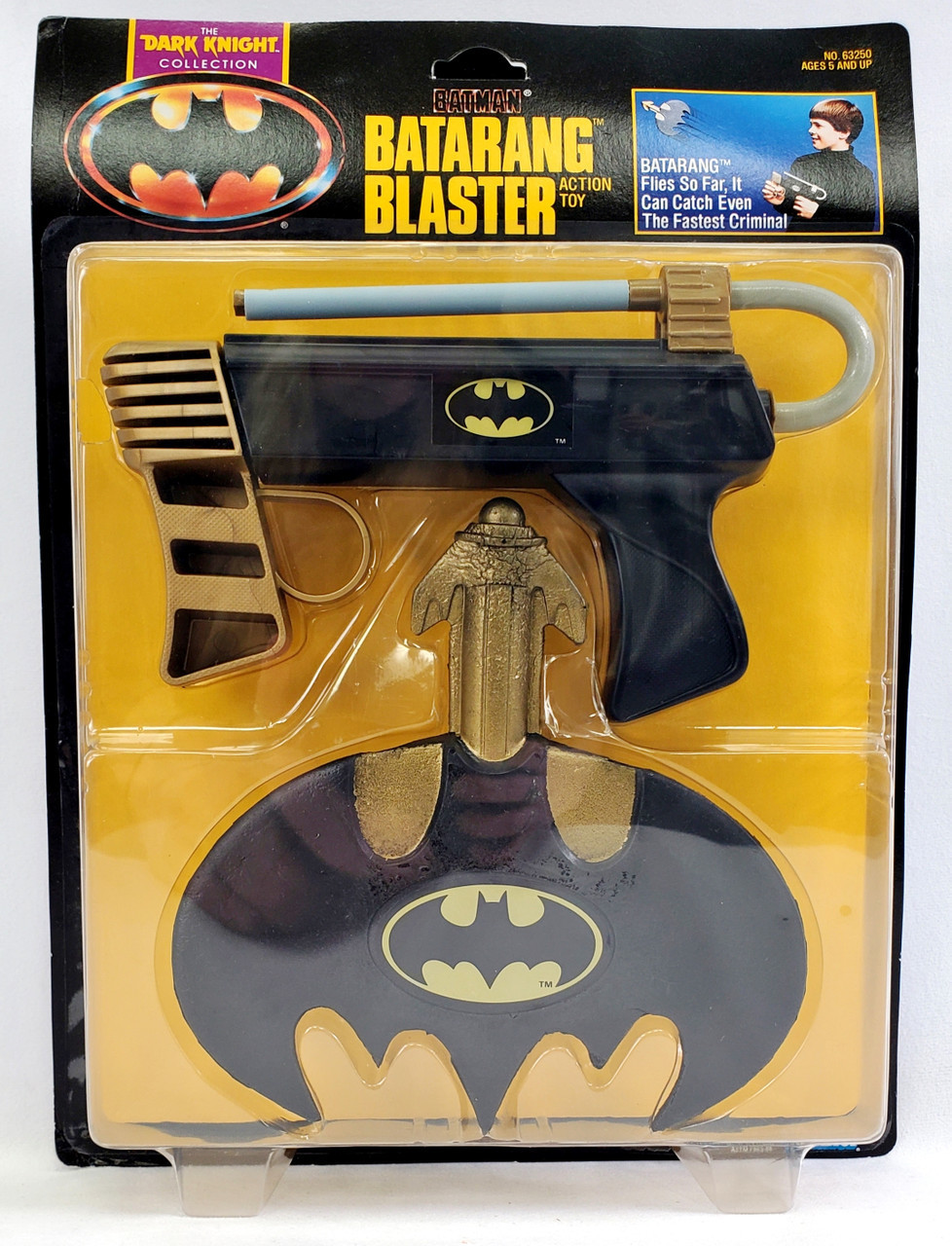 Batman The Dark Knight Collection Batarang Blaster Toy 1990 Kenner