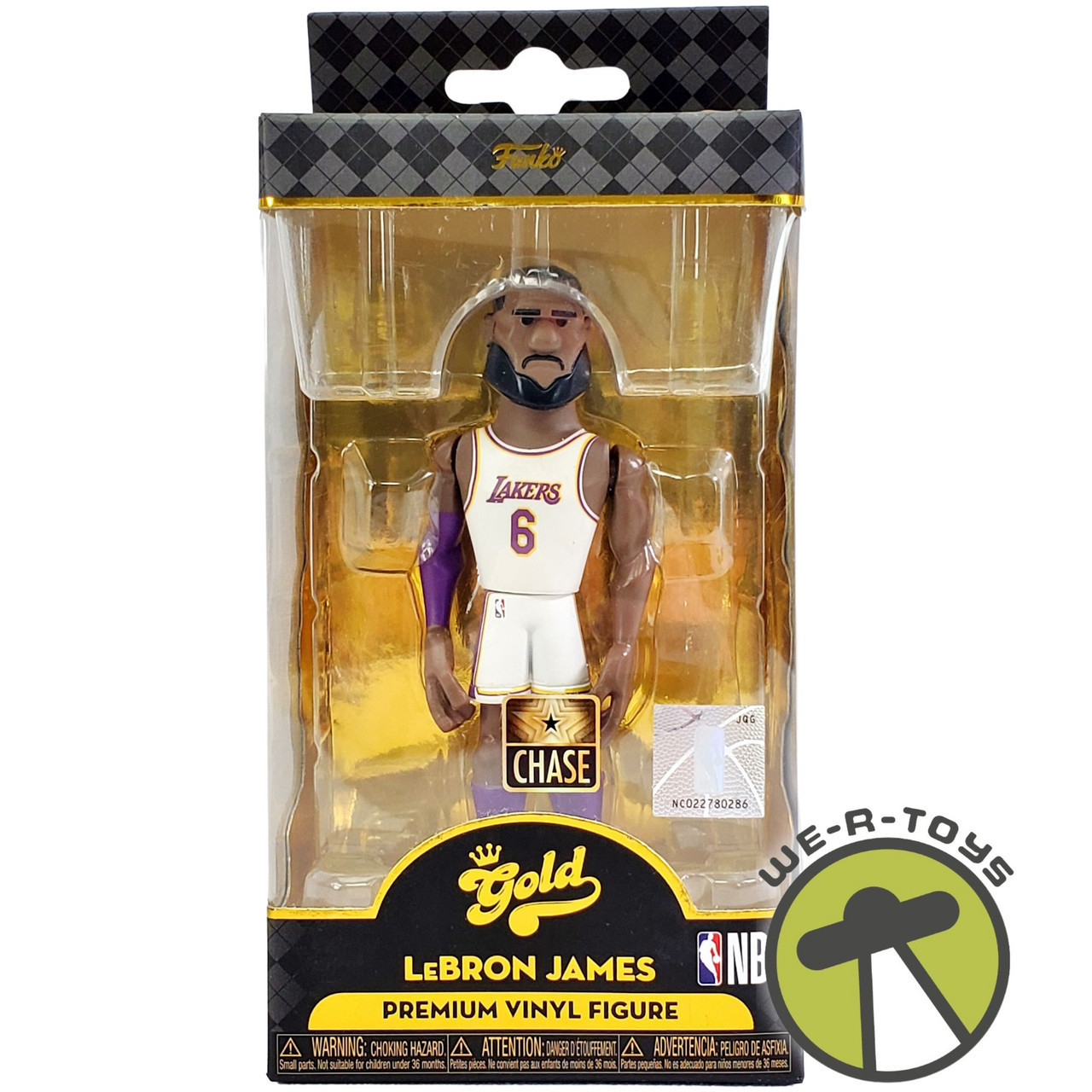 lebron funko gold