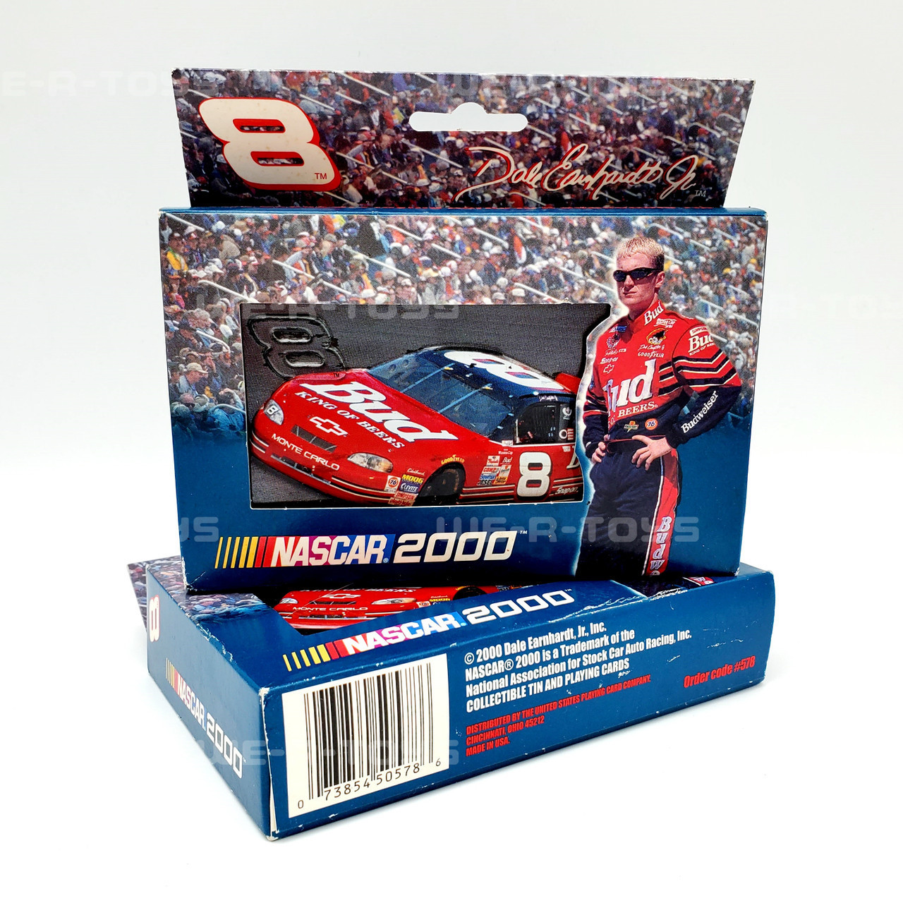 NASCAR 2000 Dale Earnhardt Jr. #8 Lot of 2 Collectible Tin
