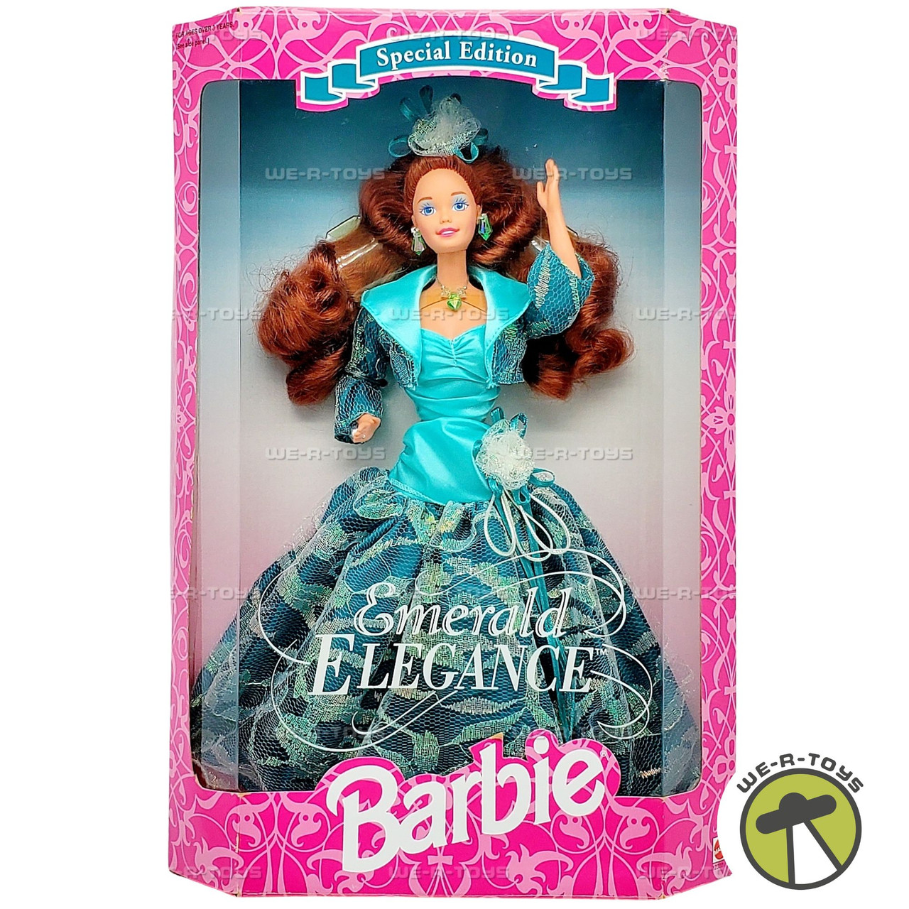 Emerald Elegance Barbie Red Hair Special Edition Doll 1994 Mattel