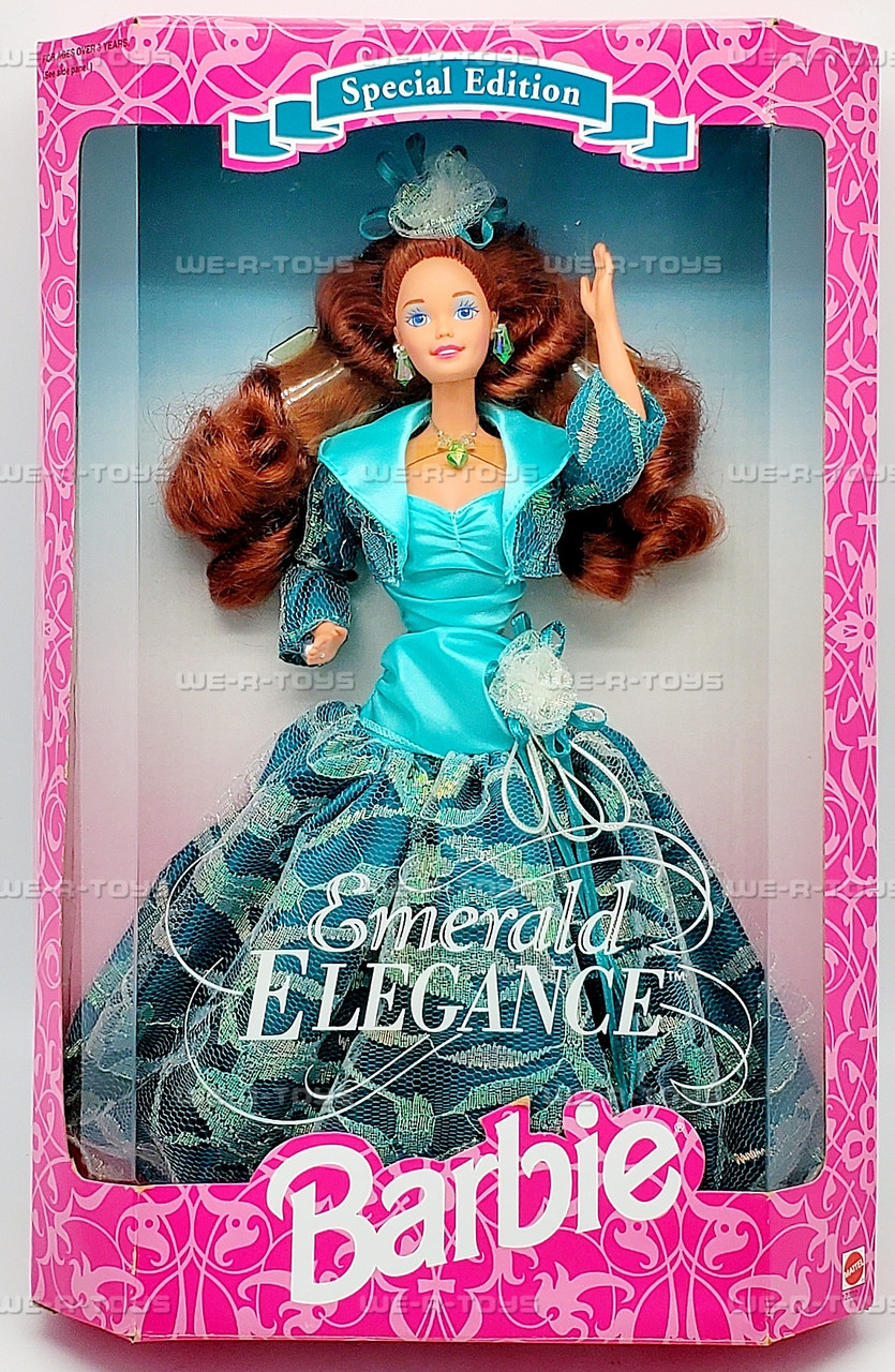 Emerald Elegance Barbie Red Hair Special Edition Doll 1994 Mattel