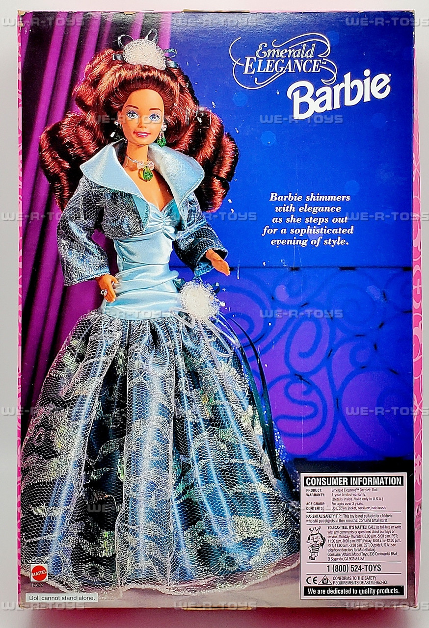 Emerald Elegance Barbie Red Hair Special Edition Doll 1994 Mattel