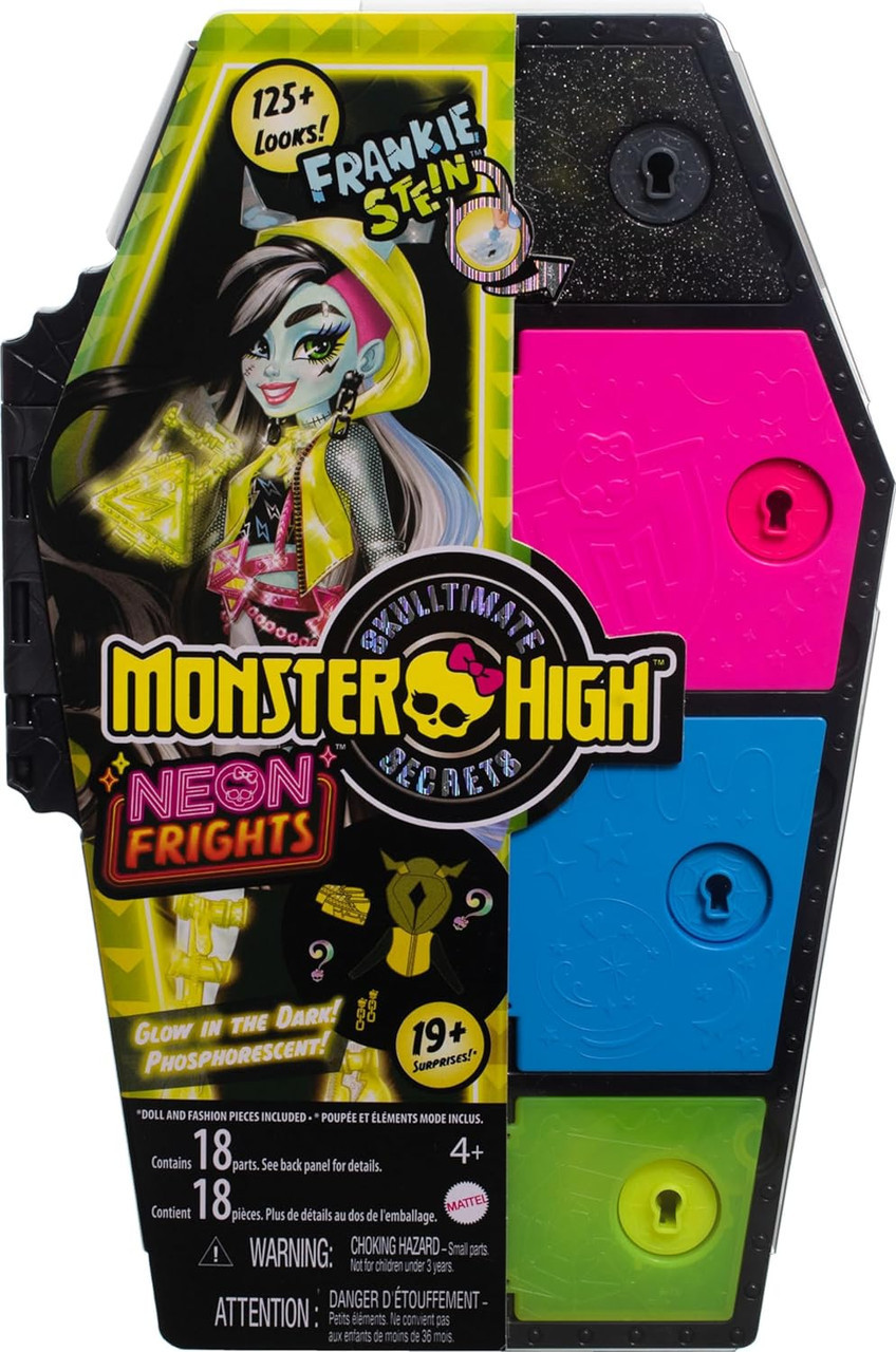 Boneca Mattel Monster High Skulltimates Secrets Frankie Stein