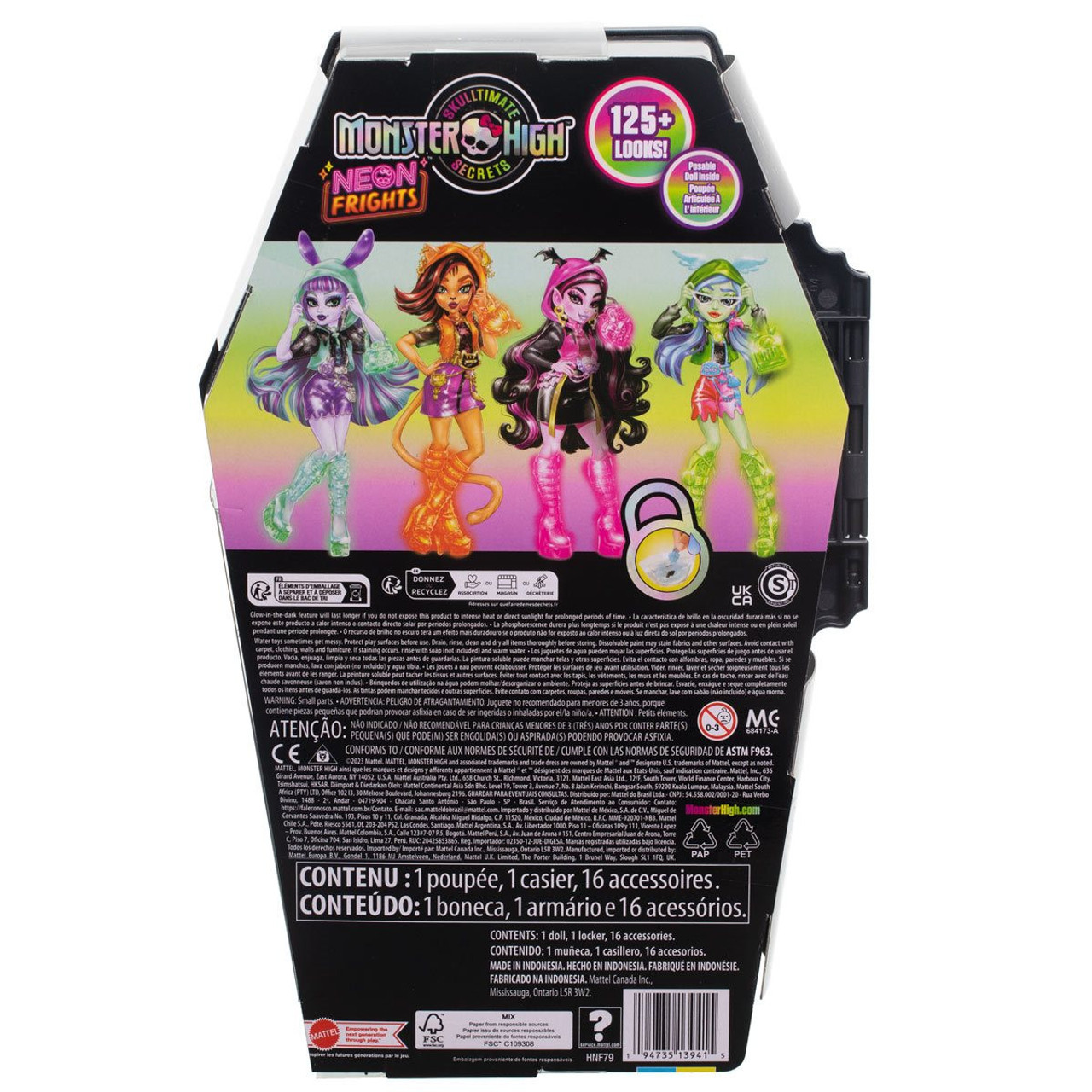 Monster High Skulltimate Secrets - Boneca Frankie - Mattel