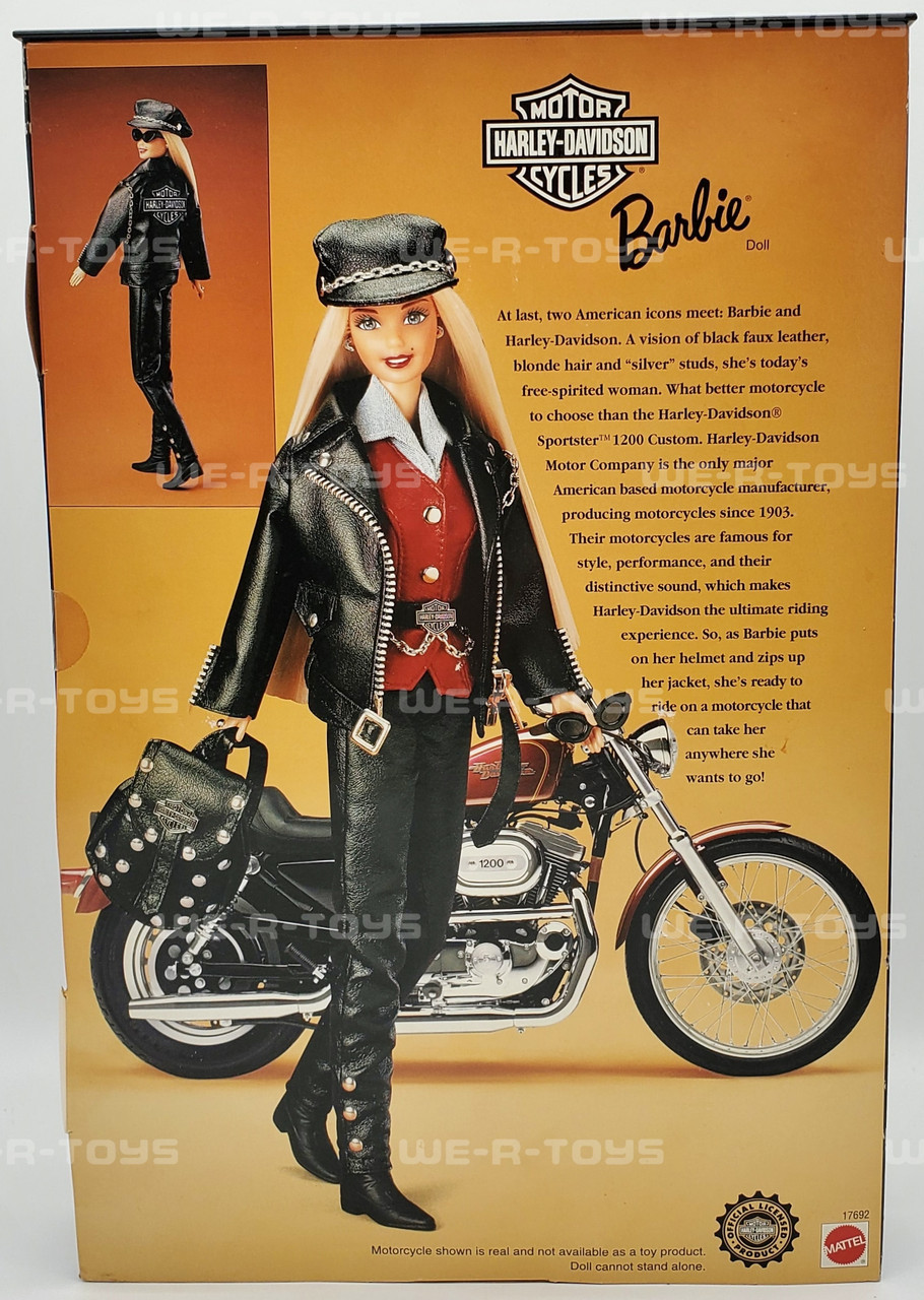 Barbie Harley-Davidson Motor Cycles Limited Edition Doll 1997 Mattel 17692