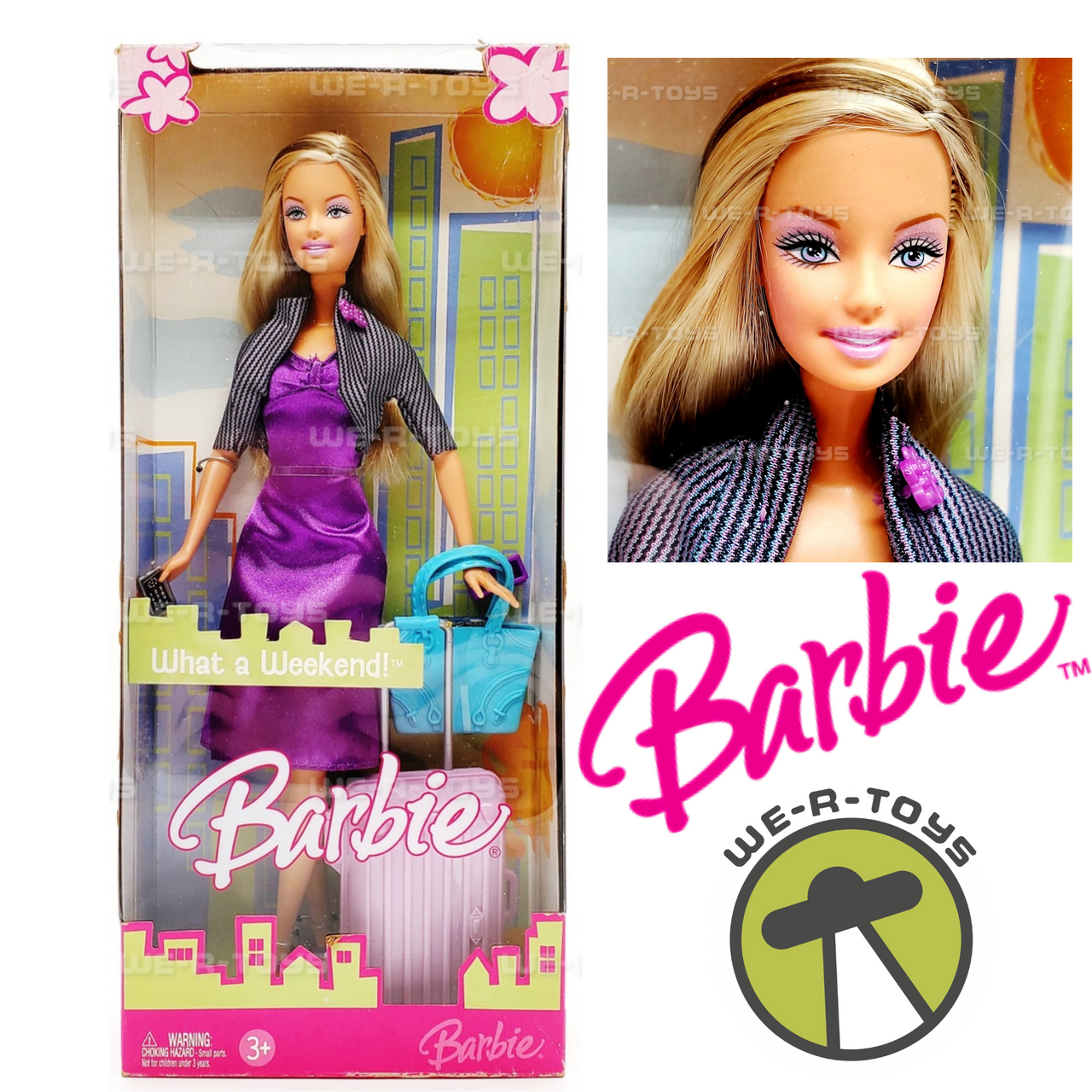 Barbie What a Weekend! Doll 2005 Mattel J0579 - We-R-Toys
