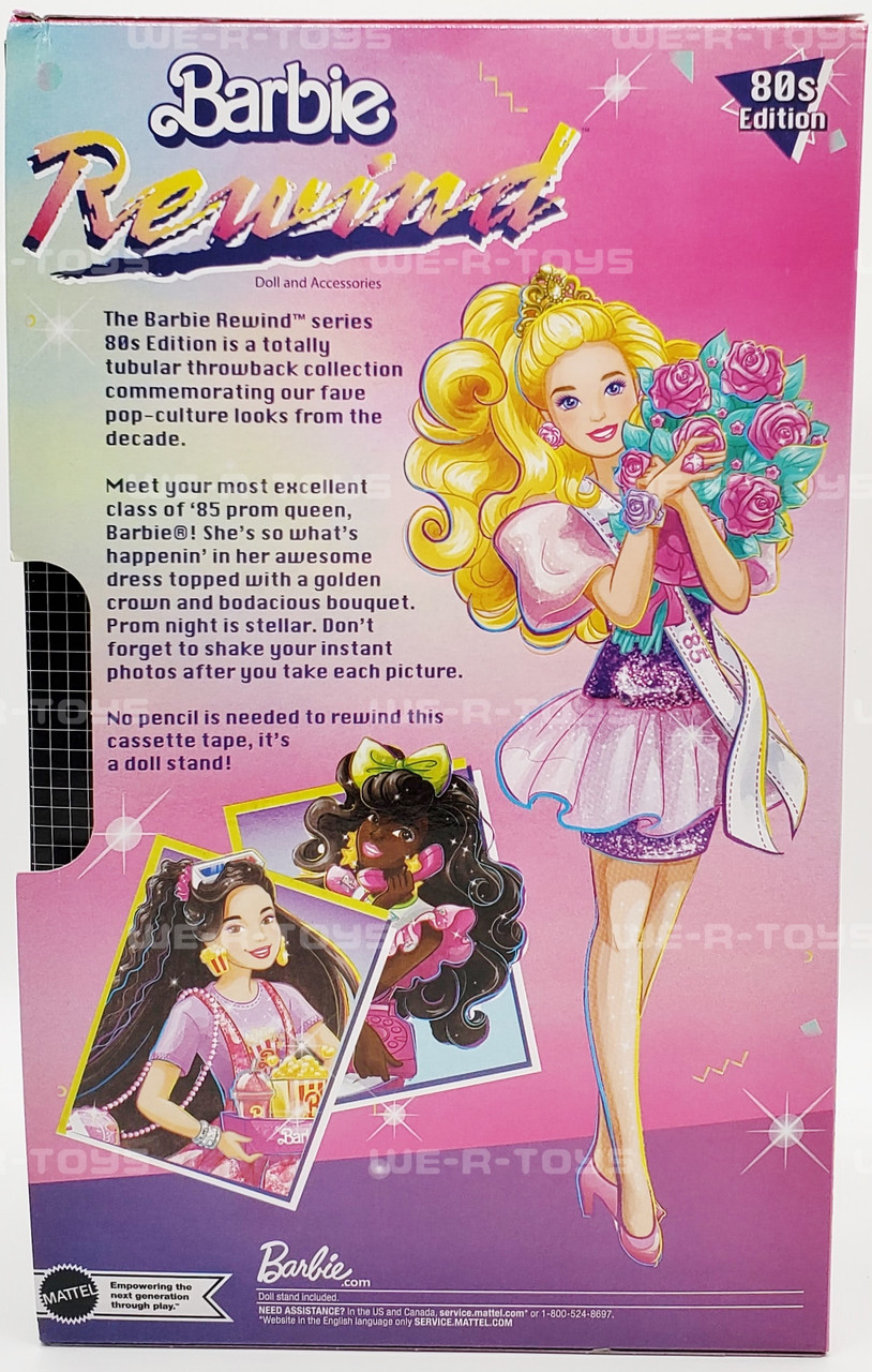 Barbie Doll Rewind Series 80s Edition Prom Queen 2022 Mattel