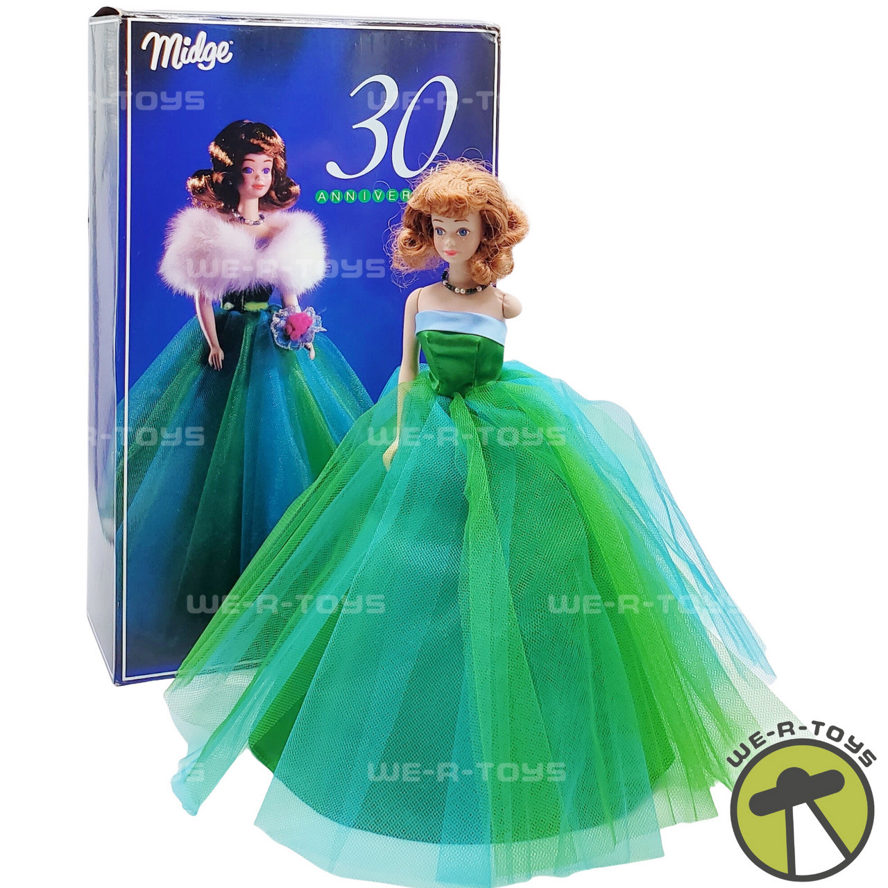 ミッジ　ポーセリン　30thアニバーサリー　バービー のお友達 Barbie Ltd Edition Porcelain Midge 30th Anniversary Doll 1992