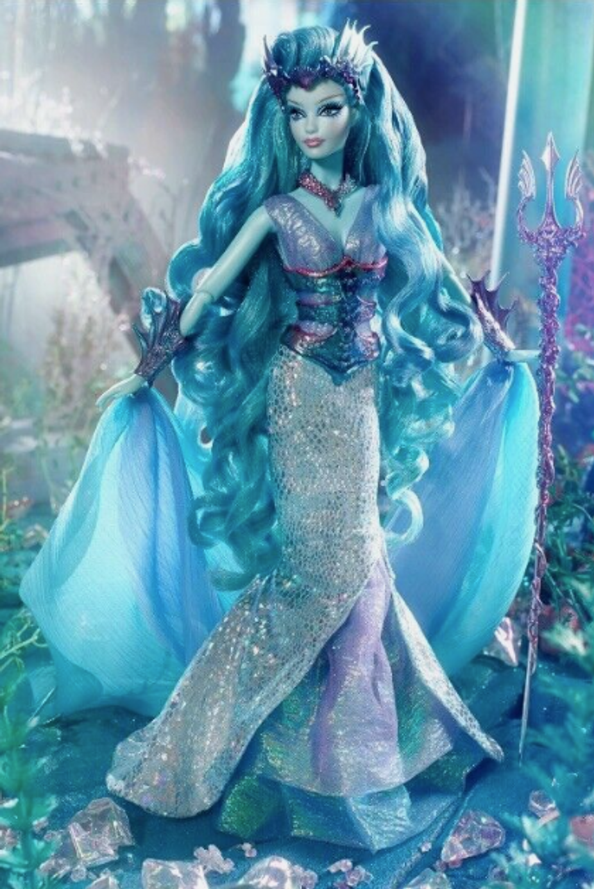 Barbie Collector Faraway Forest Water Sprite Barbie Doll 2016 Mattel DGX95