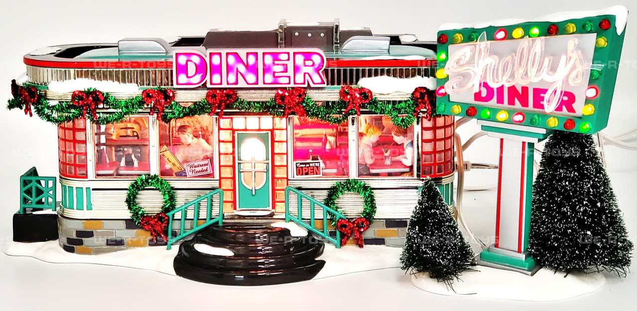 ☆シェリーズダイナー Shelly's Diner ライトアップ ジオラマ