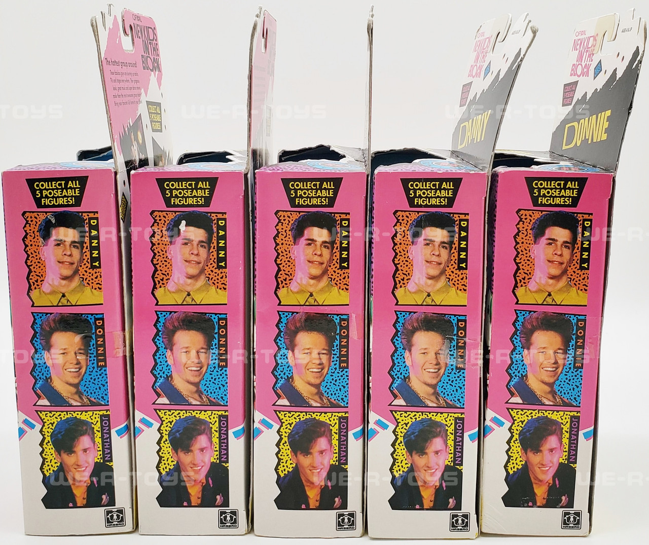 New Kids on the Block Set of 5 Official Poseable Figures