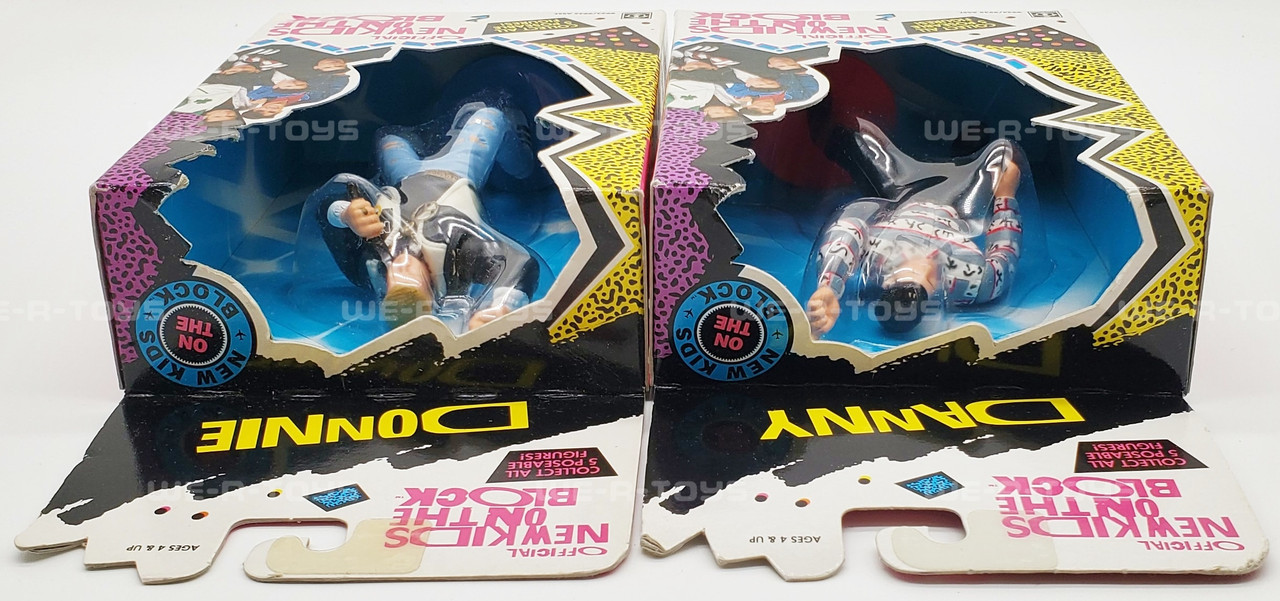New Kids on the Block Set of 5 Official Poseable Figures