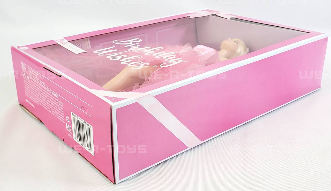 NEUF Barbie signature Joyeux anniversaire coffret Birthday Wishes HJX01 robe rose : Achat occasion | Poupées Barbie 15 Neuf, avec étiquette NEUF Barbie signature Joyeux anniversaire coffret Birthday Wishes HJX01 robe rose : Achat occasion | Poupées Barbie 15 Neuf, avec étiquette