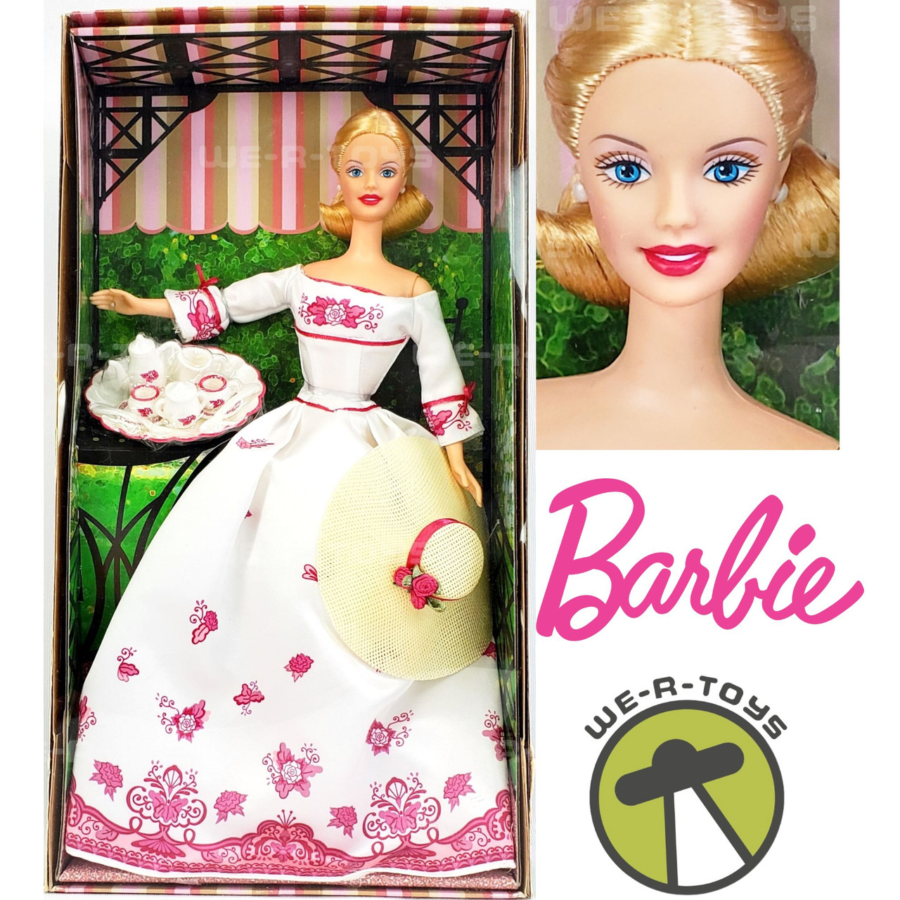 barbie fashionista white dress red pink flowers Fashionistas Doll With Flower #205 Maziply Toys shes serving up serious barbiecore energy thatll have your kids inspired for hours of creative play Barbie FASHION Gown ONLY Holiday