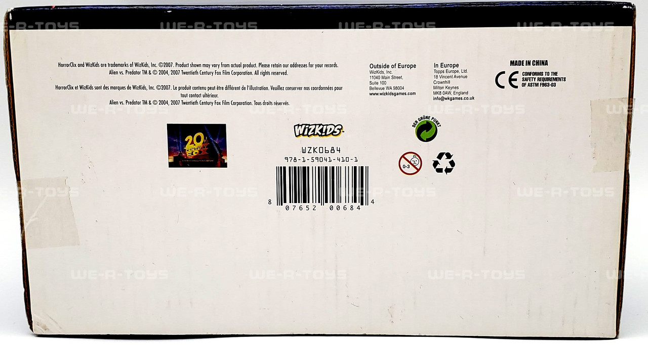 AVP Alien Vs. Predator HorrorCLIX 7 Figure Collector's Set Game