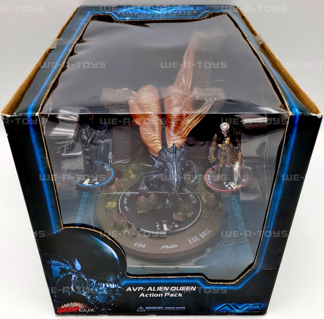AVP Alien Vs. Predator HorrorCLIX Alien Queen Action Pack Games