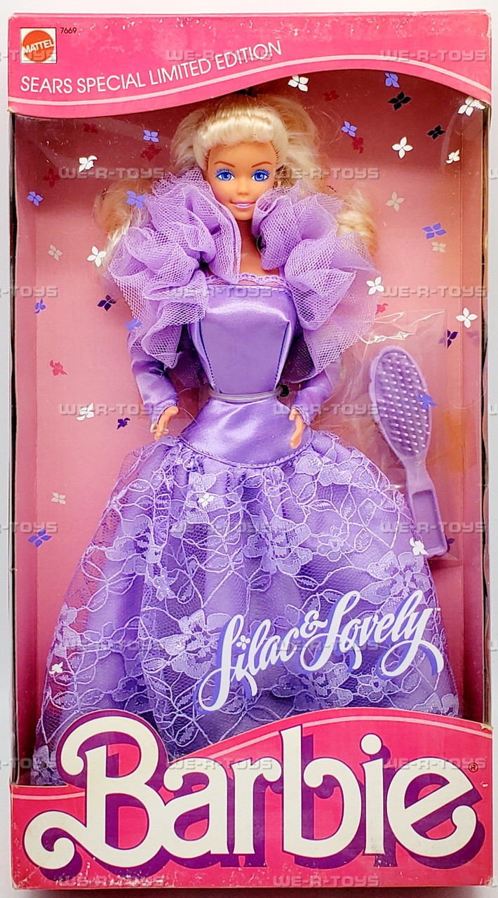 Lilac & Lovely Barbie Doll Sears Special Limited Edition 1987
