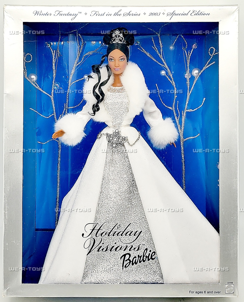 Holiday Visions Barbie Doll African American Winter Fantasy