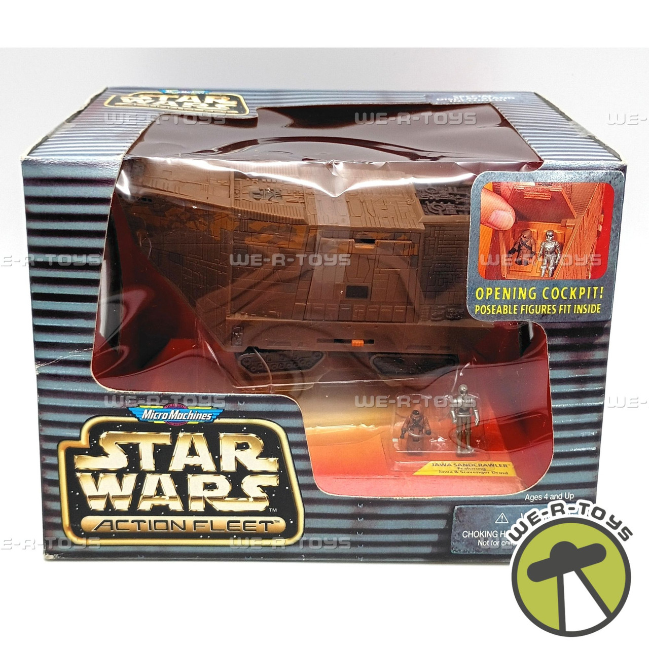 Star Wars Action Fleet Micro Machines Jawa Sandcrawler Vehicle