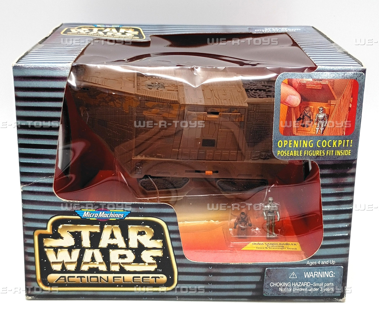 Star Wars Action Fleet Micro Machines Jawa Sandcrawler Vehicle