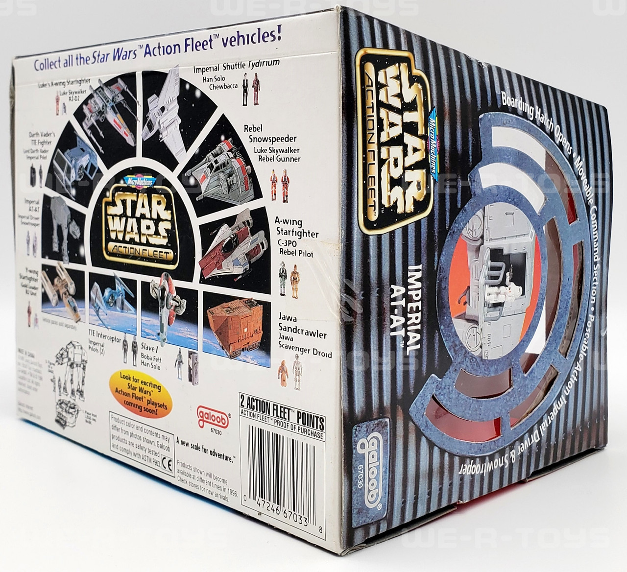 Star Wars Micro Machines Action Fleet Imperial AT-AT Vehicle 1996