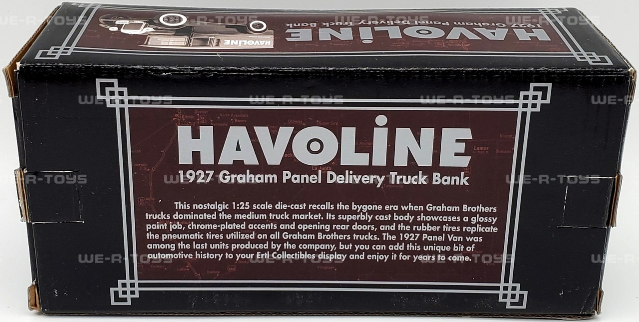 Havoline 1927 Graham Panel Delivery Truck Bank Limited Edition