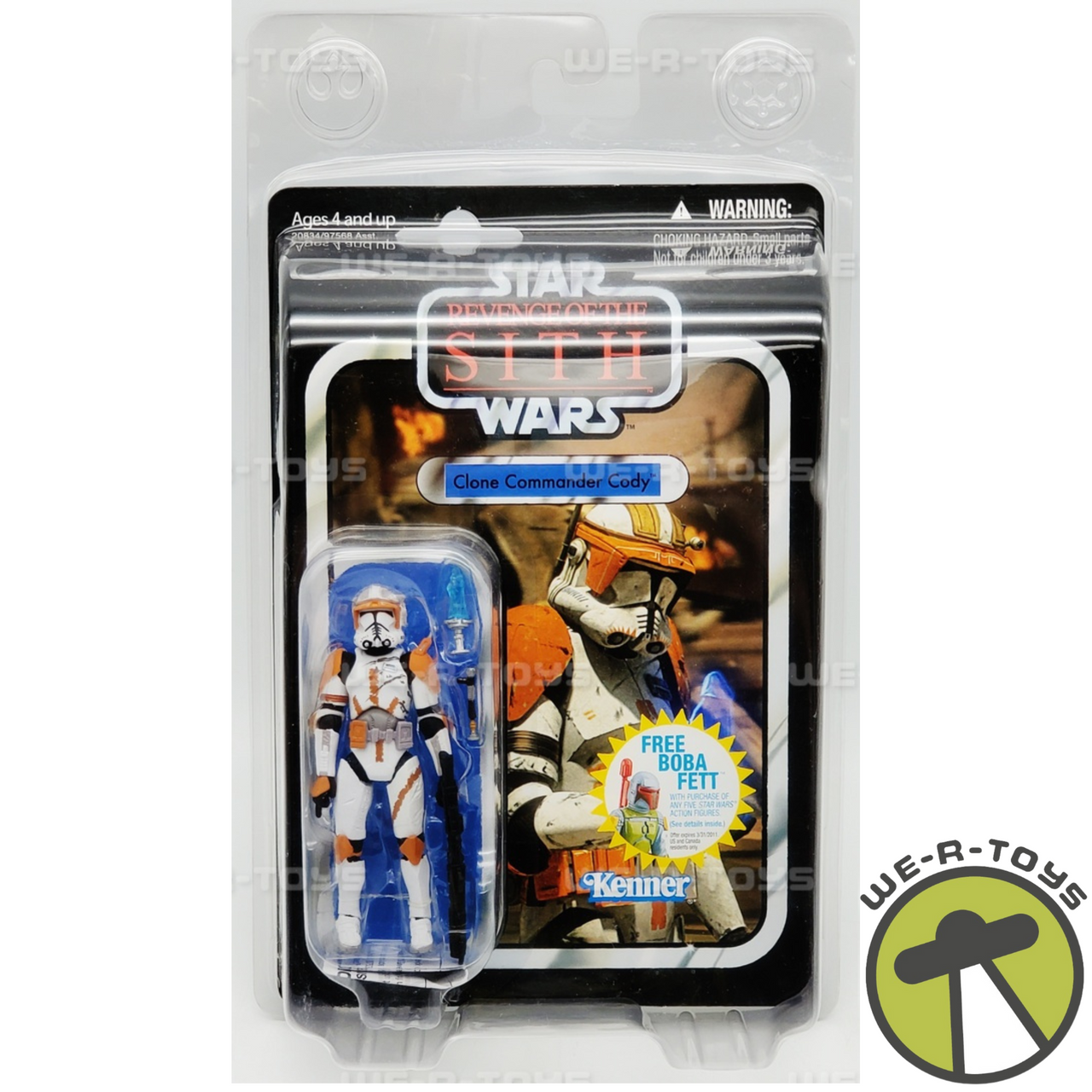 Star Wars TVC Revenge of the Sith Clone Commander Cody Action