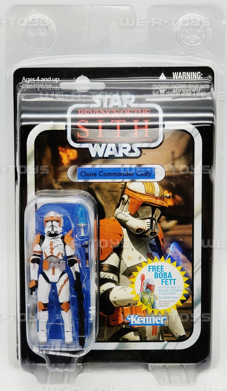 Star Wars TVC Revenge of the Sith Clone Commander Cody Action Figure 2010  NRFP