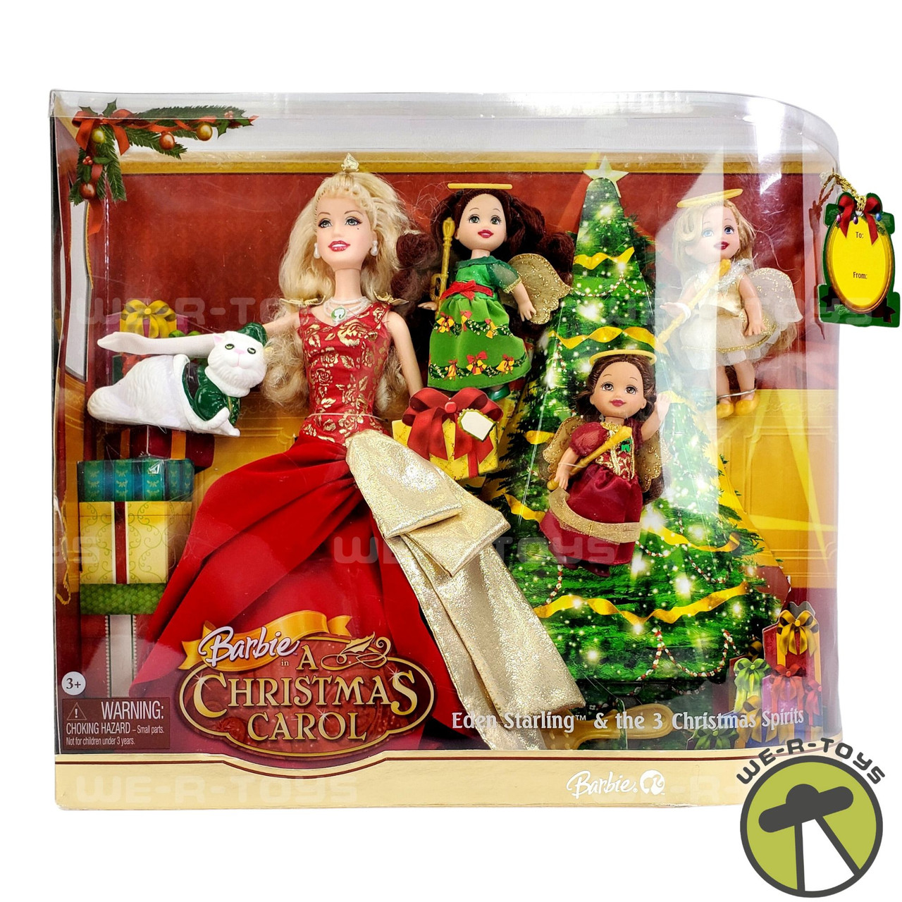 Barbie A Christmas Carol Doll Gift Set Kelly 2008 Mattel #N7096