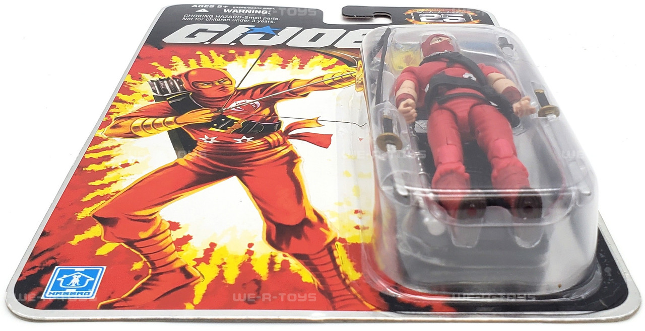 G.I. Joe 25th Anniversary Cobra Red Ninja 3.75