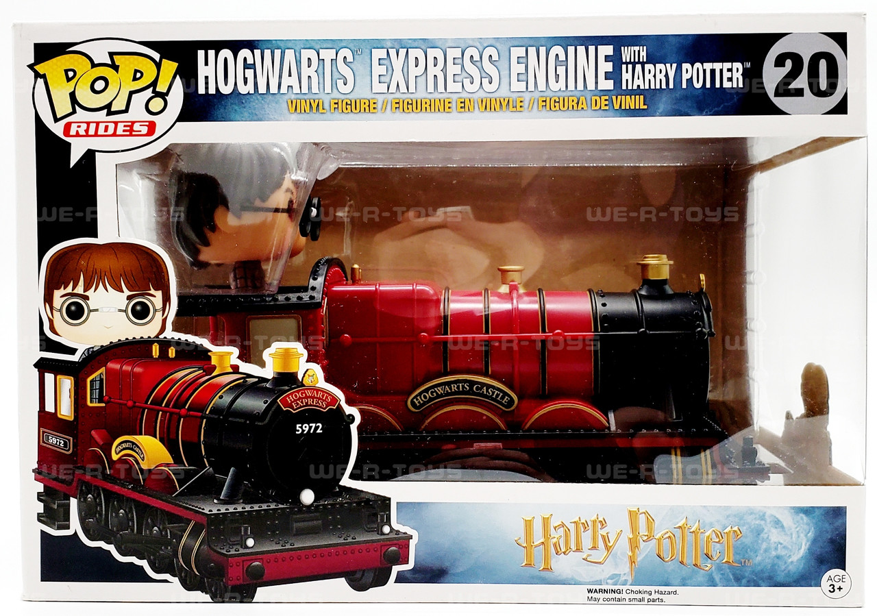 POP! Rides Harry Potter: Hogwarts Express Engine com Harry Potter - Funko