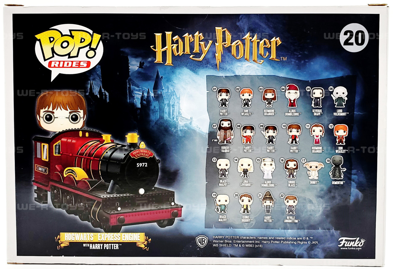 Funko POP Rides Harry Potter Hogwarts Express w/ Harry Potter Vinyl Figure