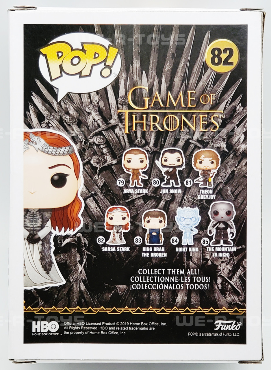 Game Thrones Funko Pop Sansa Stark