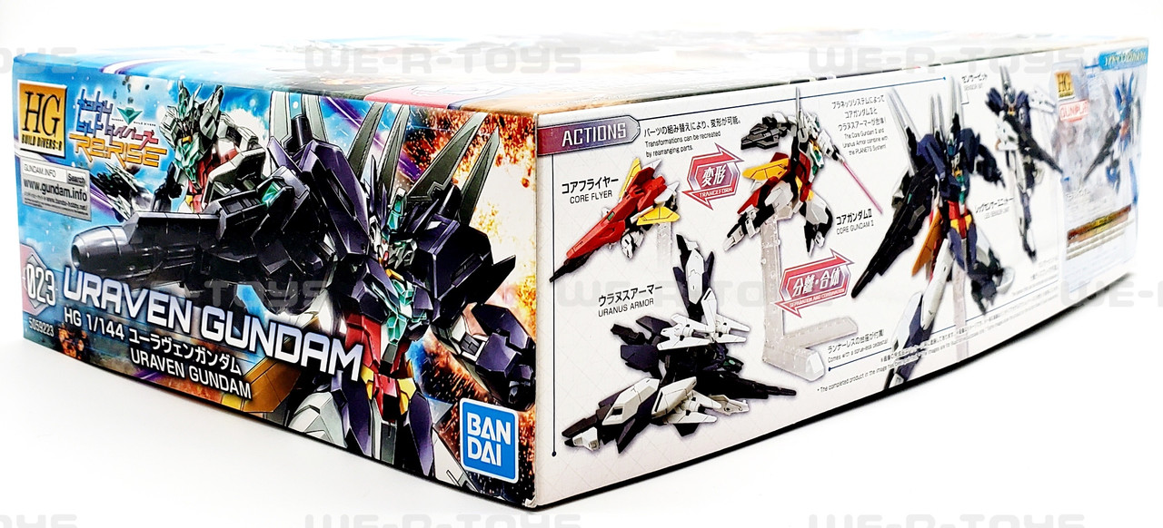 Gundam Build Divers #23 Uraven Gundam Bandai Spirits HGBD 1/144