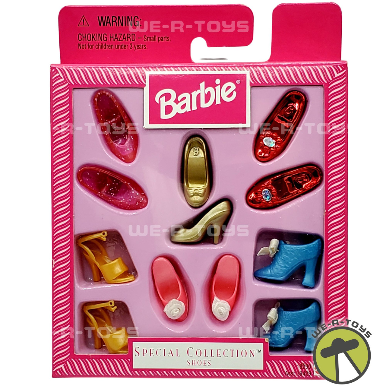 Barbie Special Collection Doll Shoes Set 1997 Mattel #18299 NRFB