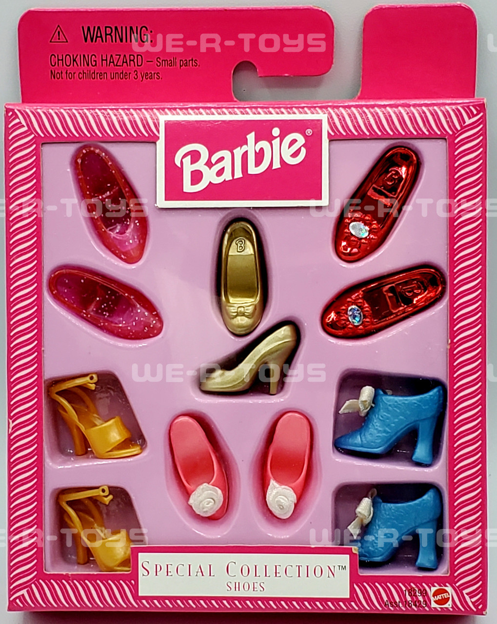 Barbie Special Collection Doll Shoes Set 1997 Mattel #18299 NRFB