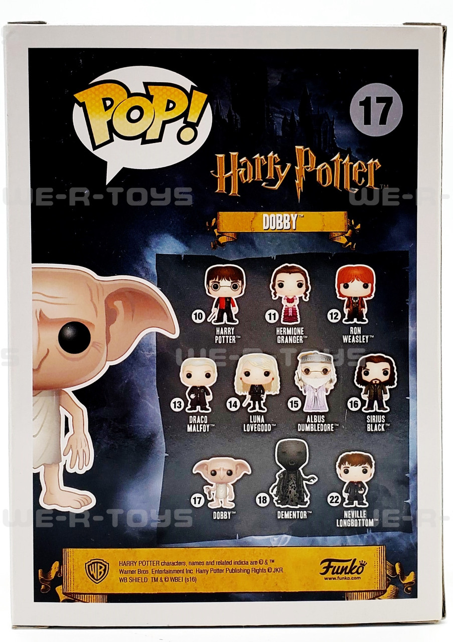 Funko POP! Movies: Harry Potter DOBBY Figure #17 w/ Protector