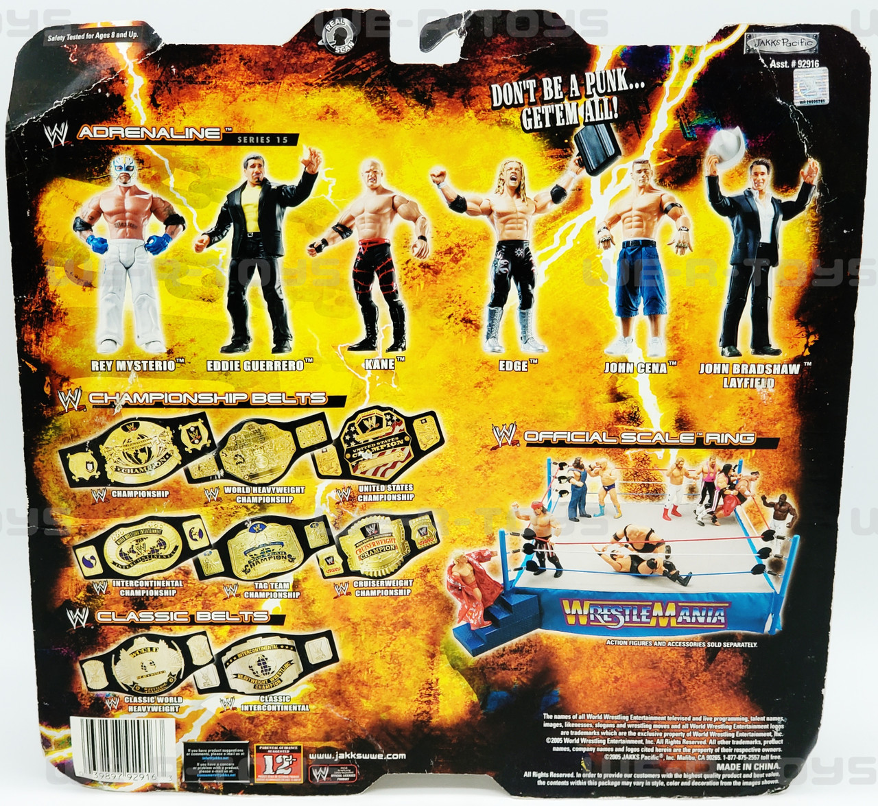 WWE Adrenaline Series #15 John Cena & John Bradshaw Layfield