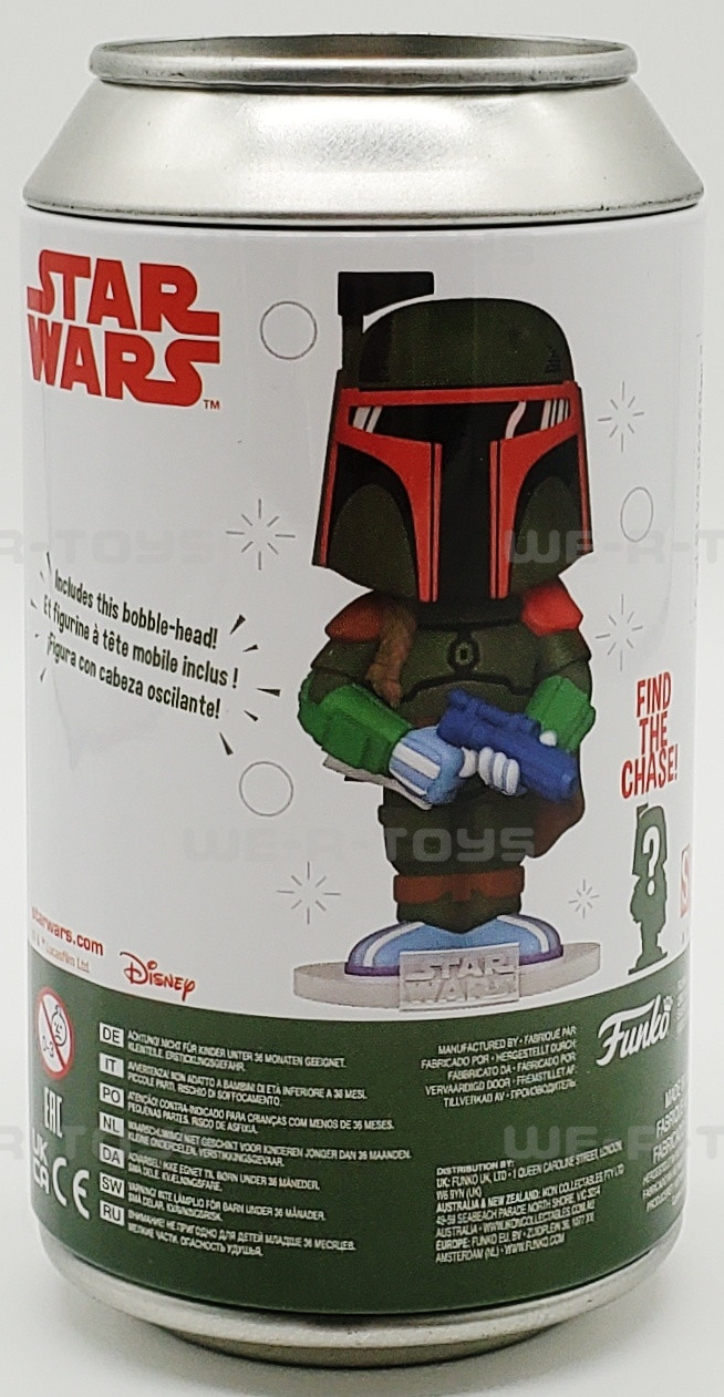Star Wars Boba Fett 2022 Galactic Convention Exclusive Funko Soda