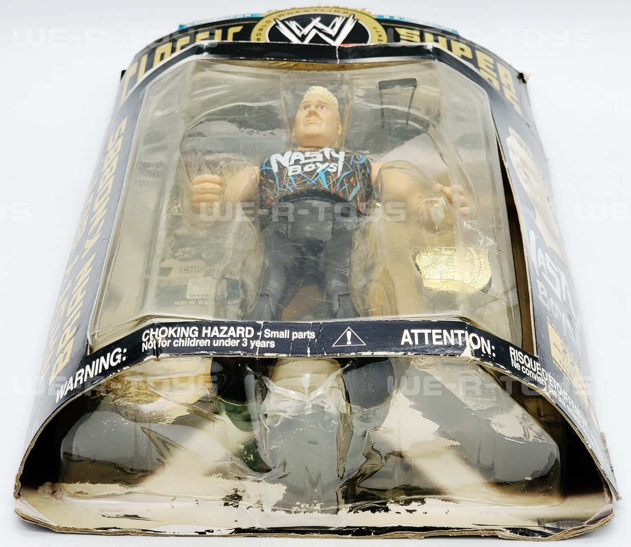 未開封　貴重！WWEフィギュア　クラシックシリーズ！ナスティボーイ2体セット！ WWE Classic Superstar Collector Series #12 Nasty Boy Brian Knobbs