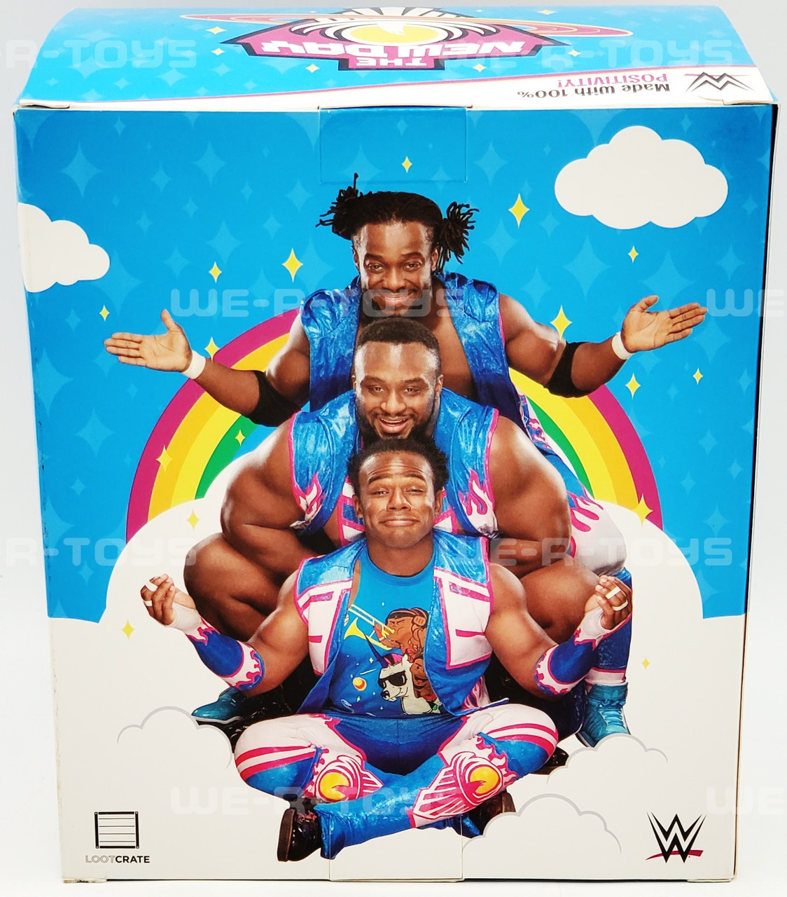 WWE BIG BOXセット WWE The New Day Figurine Big E, Kofi Kingston & Xavier Woods Loot