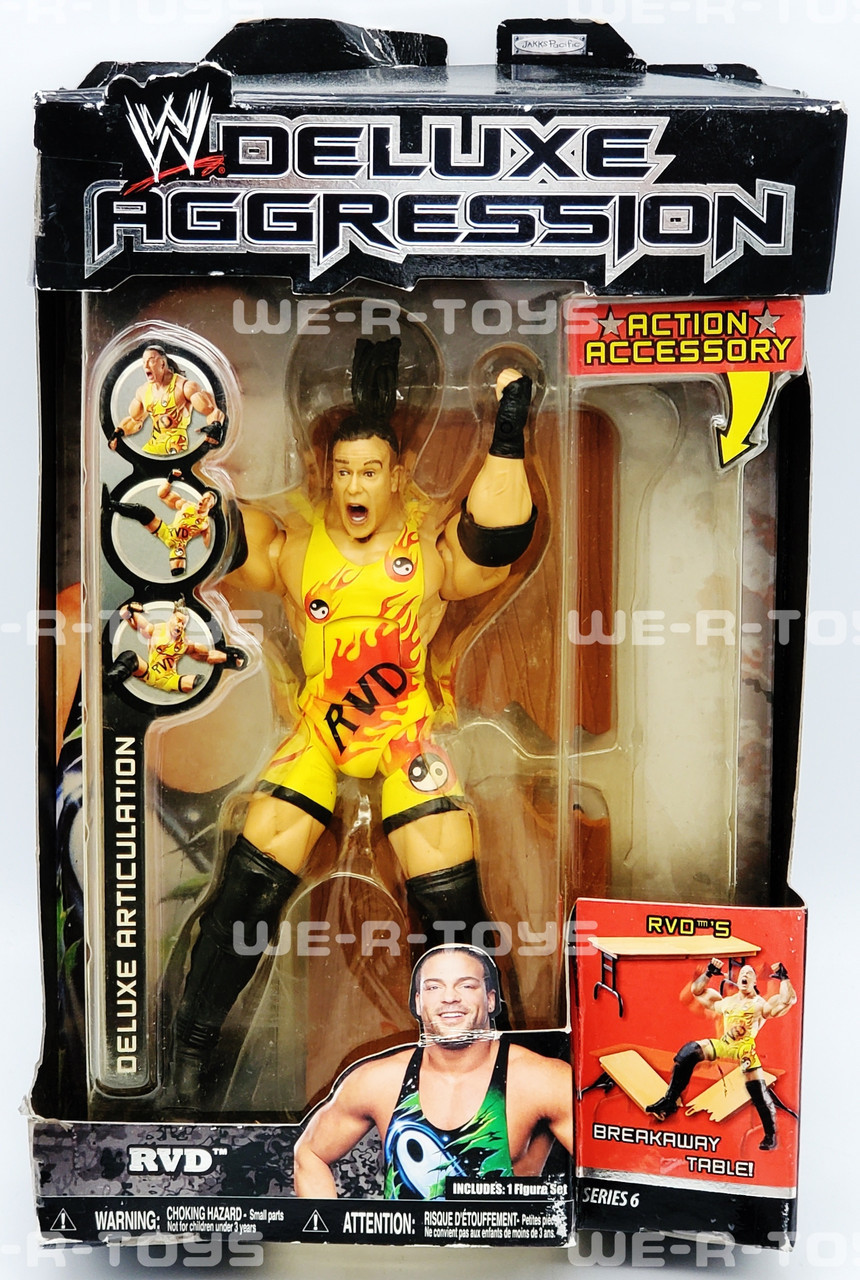 WWE Deluxe Aggression Series 6 RVD Action Figure With Breakaway