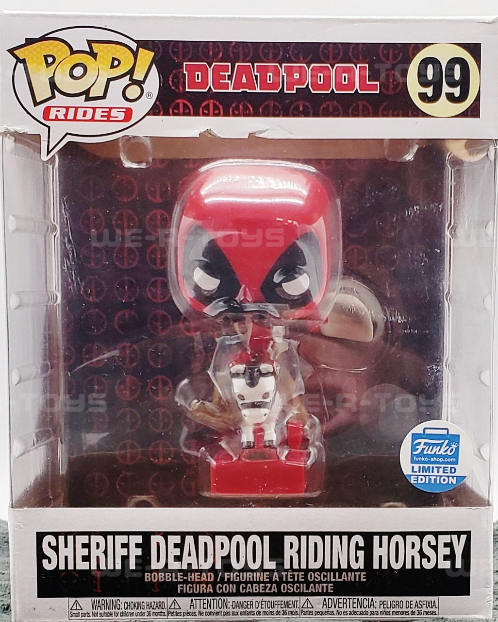 Sheriff Deadpool Riding Horsey (Rides) 99 - Funko Shop Exclusive [Dama