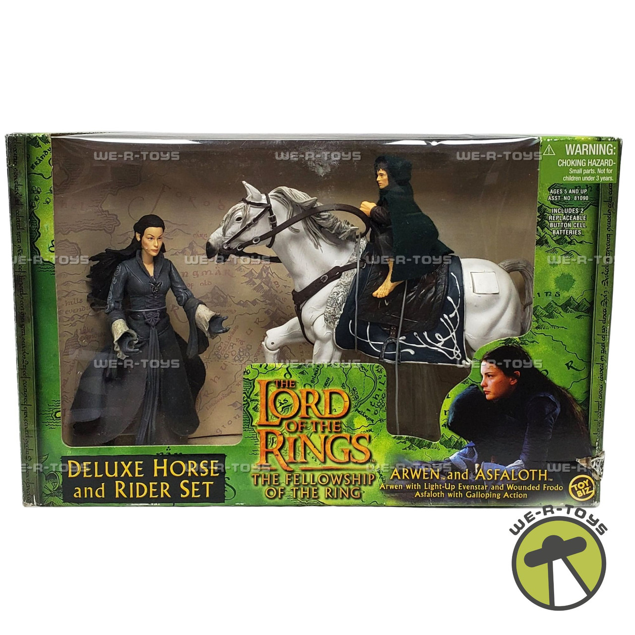 The Lord of the Rings Arwen Frodo and Asfaloth Action Figure 2001