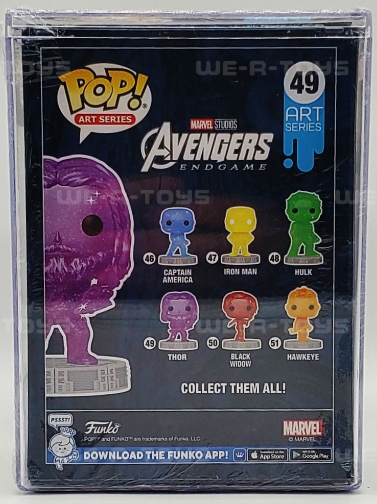 Funko Pop! Marvel Infinity Sage Artist Series - Set of 2 - Thor and Hulk - Includes Hard Protector Cases Funko Pop! Marvel Infinity Sage Artist Series - Set of 2 - Thor and Hulk - Includes Hard Protector Cases