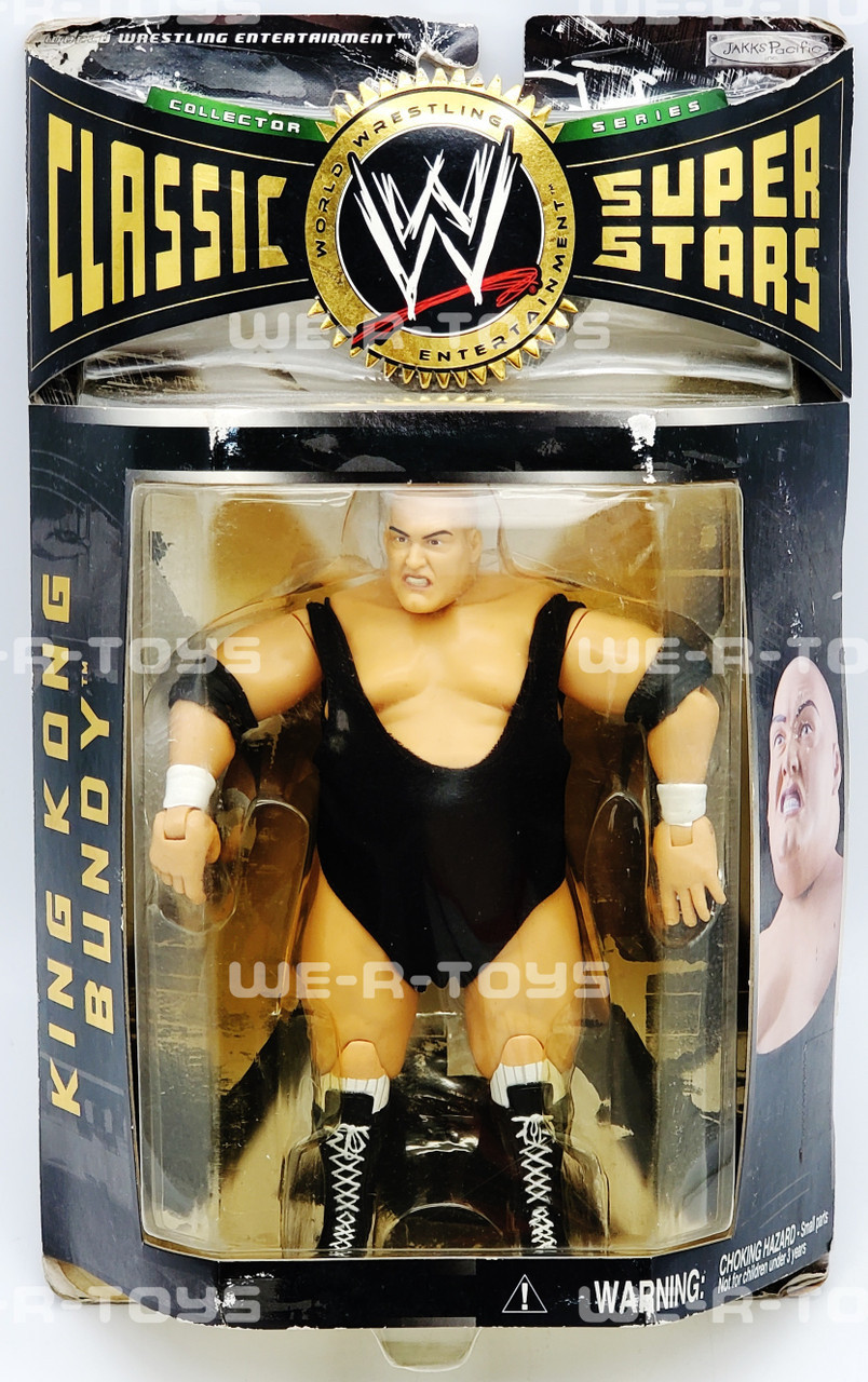 WWE Classic Superstar Collector Series #5 King Kong Bundy Action Figure NEW