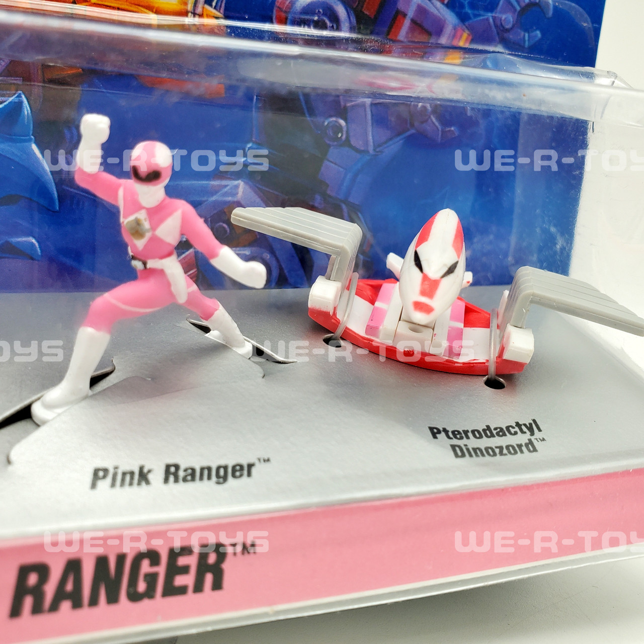 Micro Machines Mighty Morphin Power Rangers Pink Kimberly #5 Set Galoob  1994 NEW