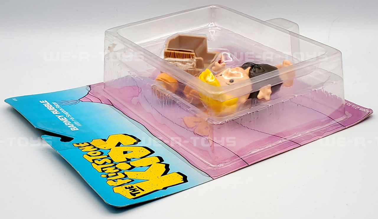 The Flintstone Kids Barney Rubble with his Soapbox Racer Figure