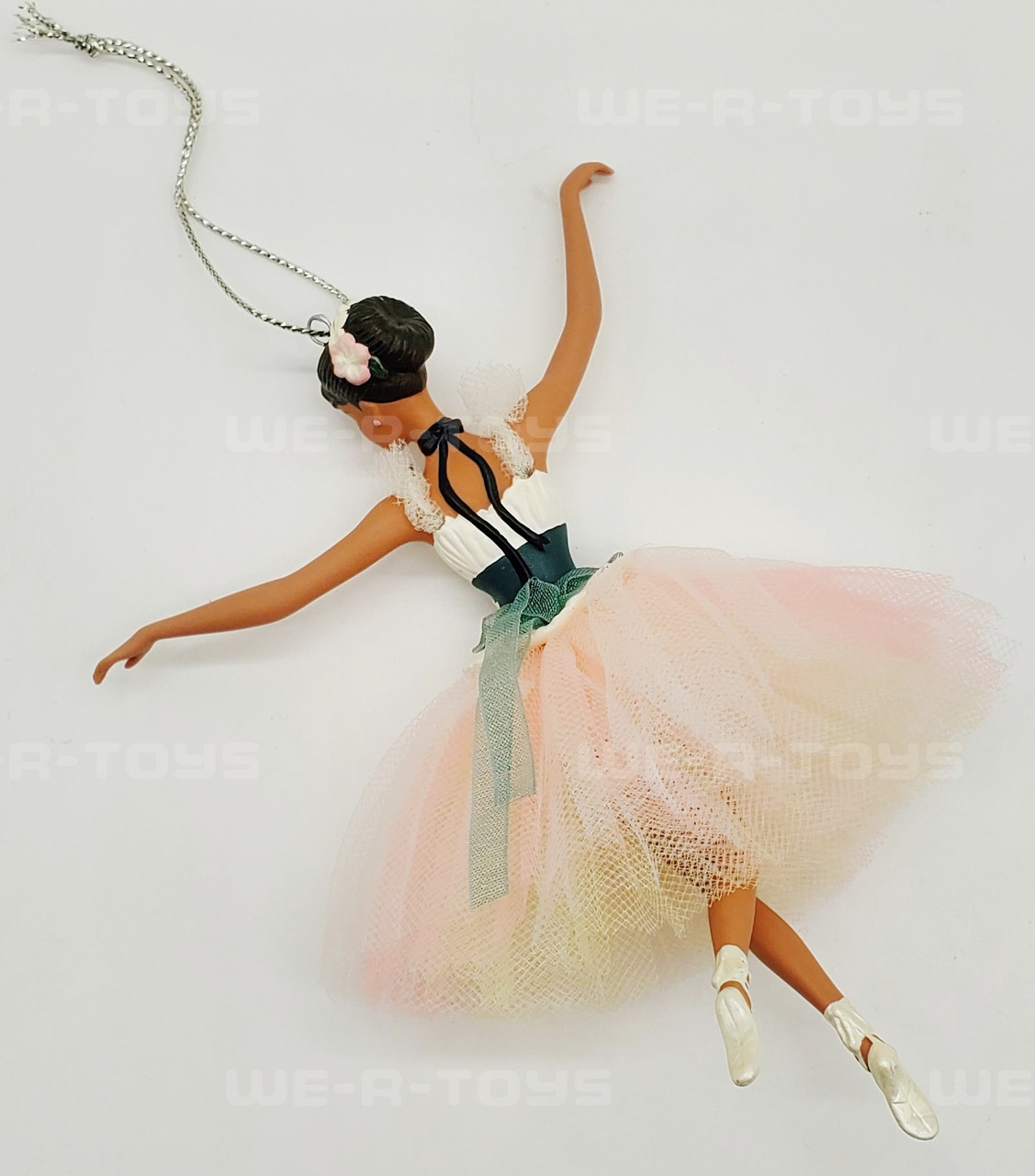 Barbie Lighter than Air Porcelain Ornament Hispanic 2001 Avon